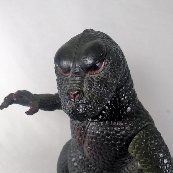 1986 Dor Mei 14" Godzilla Poseable Toy Action Figure Vintage Gojira Red Green - Picture 3 of 16